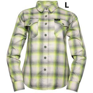DIXXON x METALLICA...AND JUSTICE FOR ALL Collab Flannel Shirt - Women's L